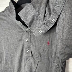 Ralph Lauren Charcoal Polo Shirt XXL